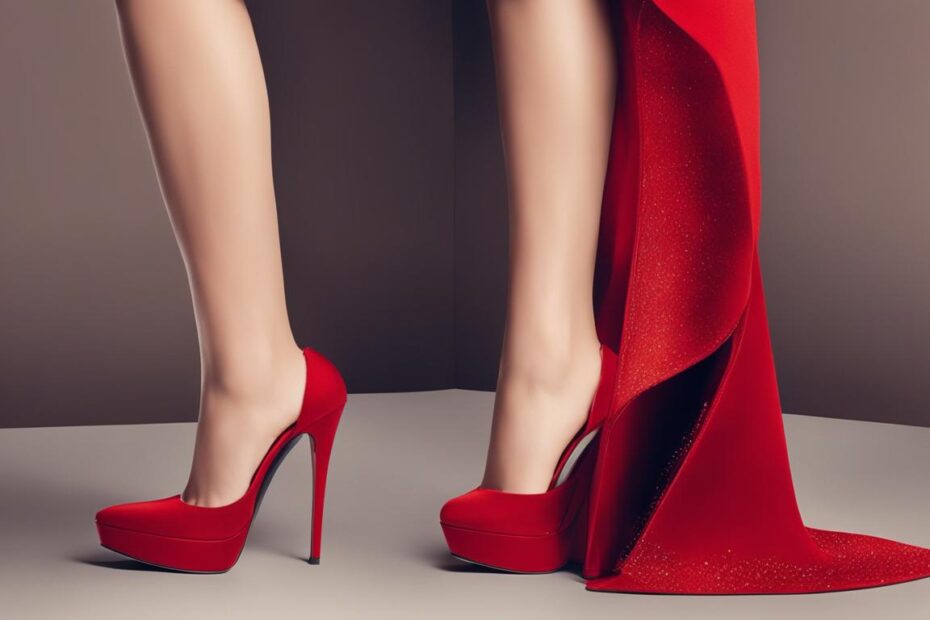 buty do czerwonej sukienki