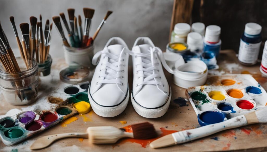 jak malować obuwie