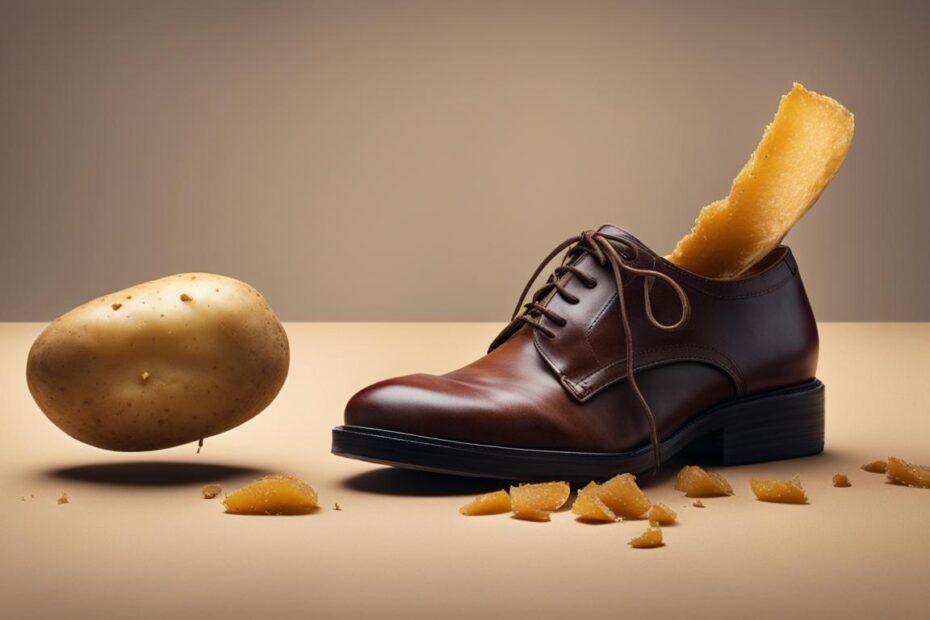 jak rozciągnąć buty ziemniakiem