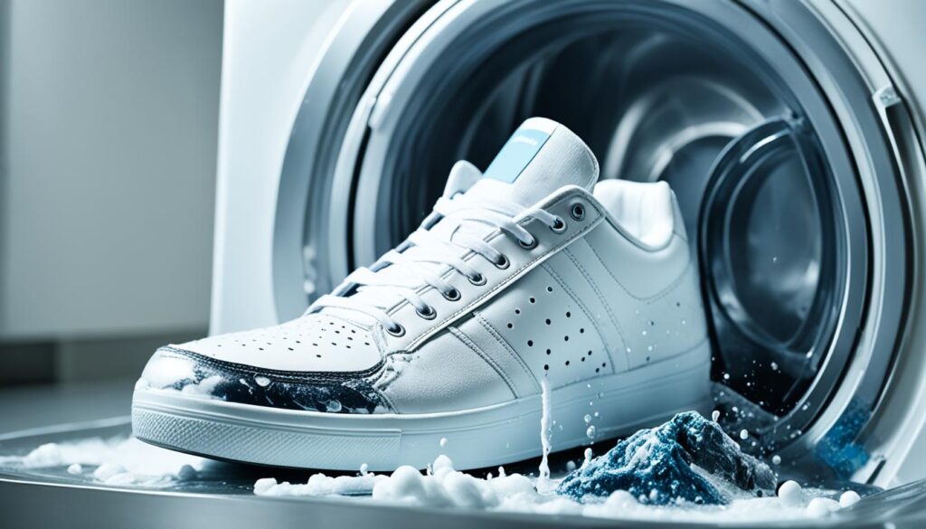 zasady prania obuwia w pralce