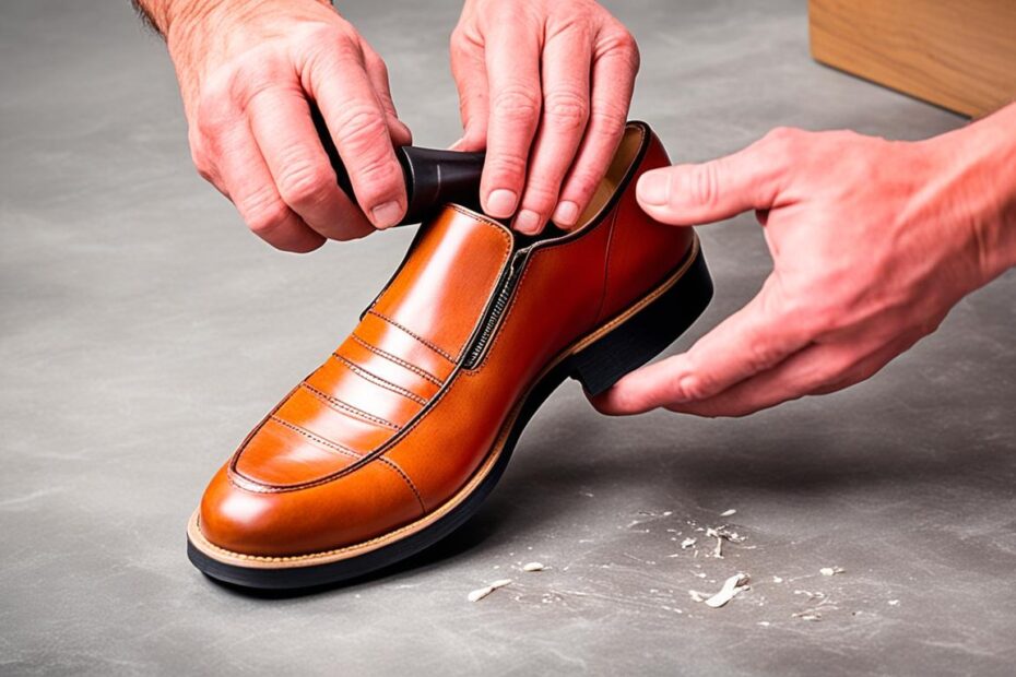 jak rozciągnąć buty skórzane na szerokość