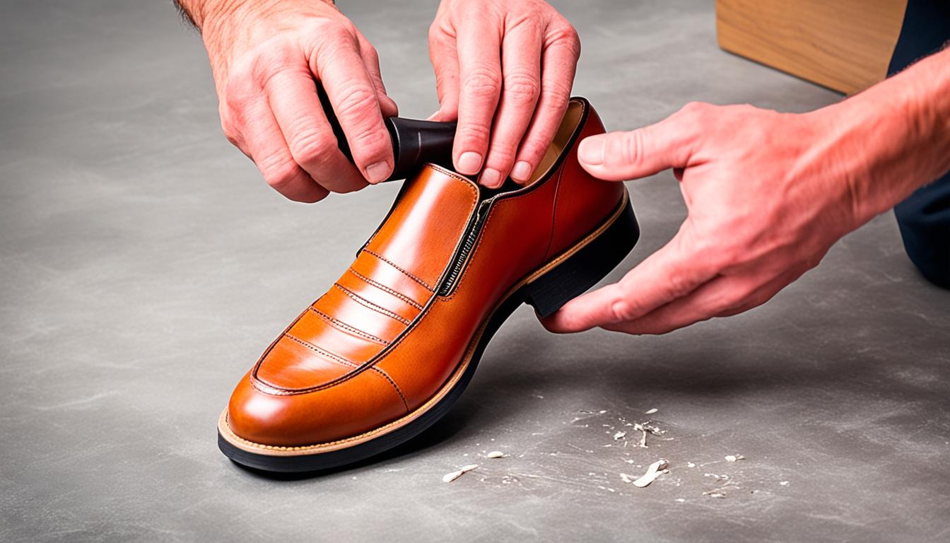 jak rozciągnąć buty skórzane na szerokość
