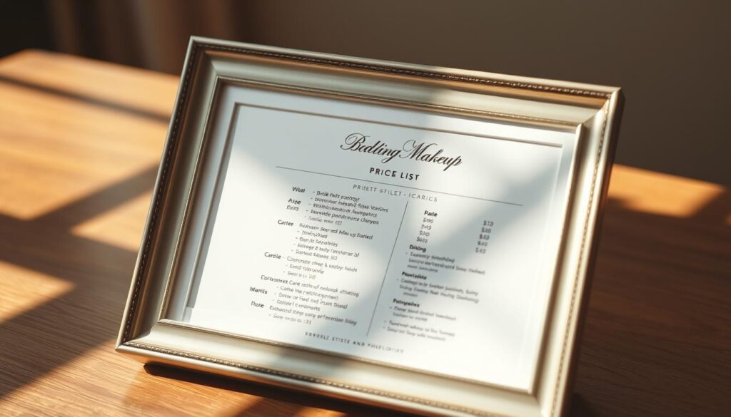 cennik makijażu ślubnego