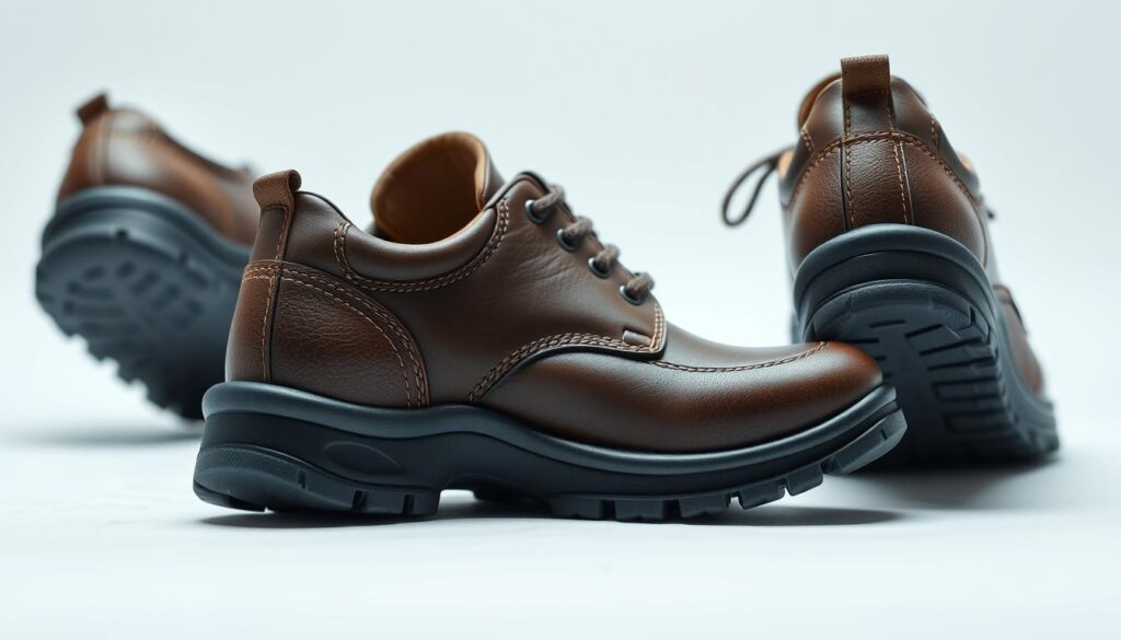 A high-quality close-up shot of a pair of Rieker brand shoes, positioned on a clean white background. The shoes are shown from multiple angles, highlighting their distinctive features - the stitched leather upper, the molded rubber sole, and the signature Rieker brand logo. The lighting is soft and diffused, creating a sense of clarity and detail. The overall mood is one of simplicity and professionalism, showcasing the craftsmanship and quality of the Rieker brand. The image should convey a sense of the shoes' durability, comfort, and timeless style. A high-quality close-up shot of a pair of Rieker brand shoes, positioned on a clean white background. The shoes are shown from multiple angles, highlighting their distinctive features - the stitched leather upper, the molded rubber sole, and the signature Rieker brand logo. The lighting is soft and diffused, creating a sense of clarity and detail. The overall mood is one of simplicity and professionalism, showcasing the craftsmanship and quality of the Rieker brand. The image should convey a sense of the shoes' durability, comfort, and timeless style.