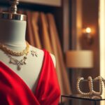 Jaka biżuteria do czerwonej sukienki