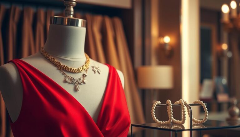 Jaka biżuteria do czerwonej sukienki