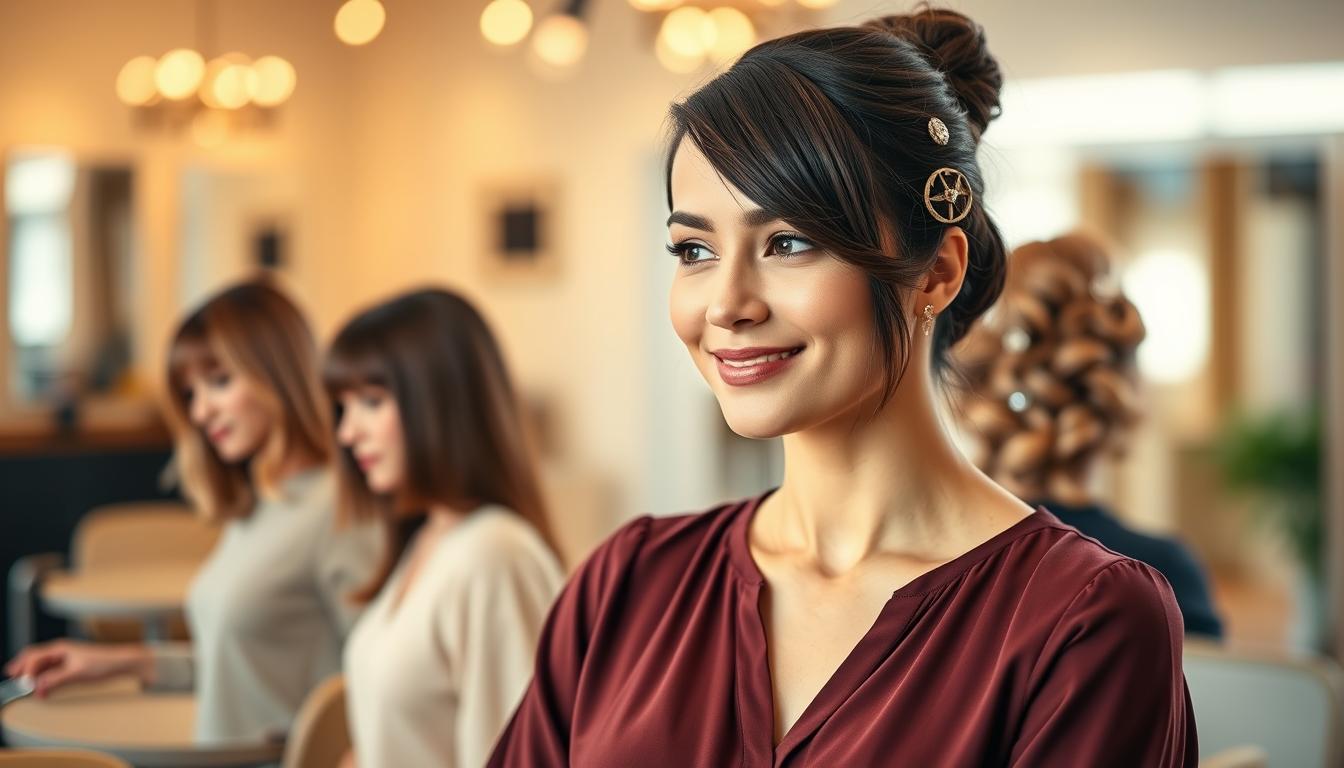 Jaka fryzura do okrągłej twarzy damska